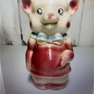 ROYAL COPLEY Vintage 1940’s Piggy Baby Child Bank baby room decor